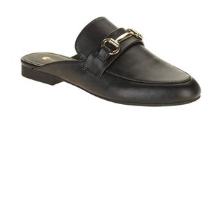 Big Buddha Black Mules Size 7